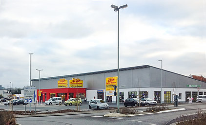 Gewerblicher Supermarkt